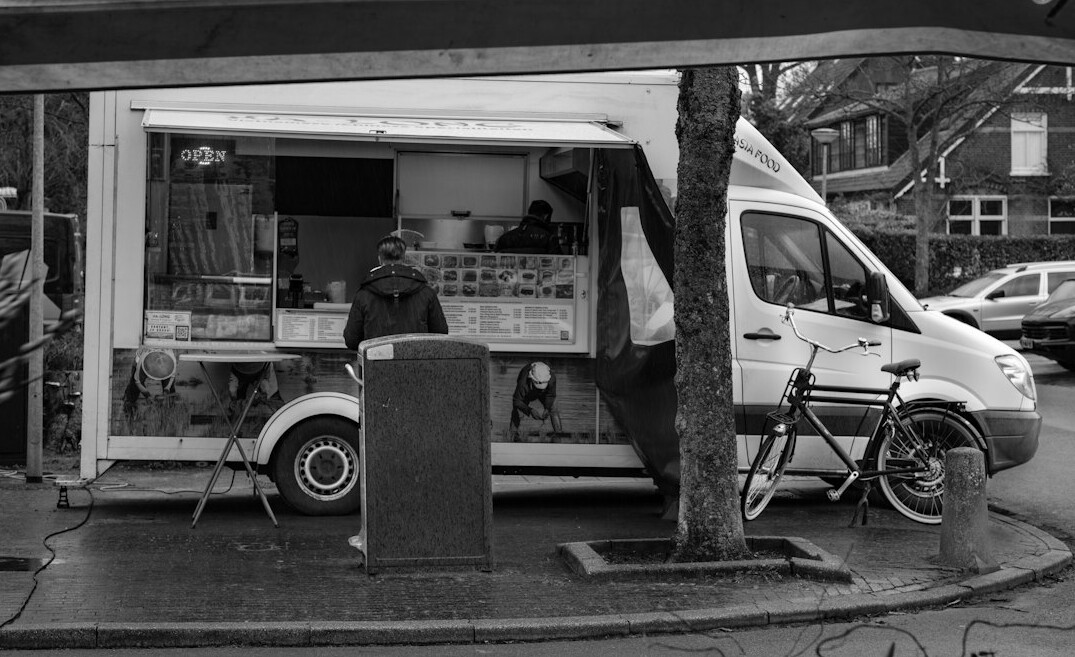 Outside broadcast van used for live television production